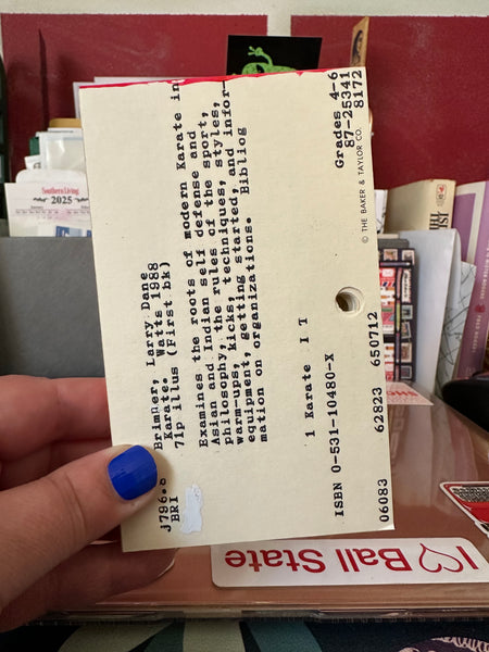 Card catalog notepads