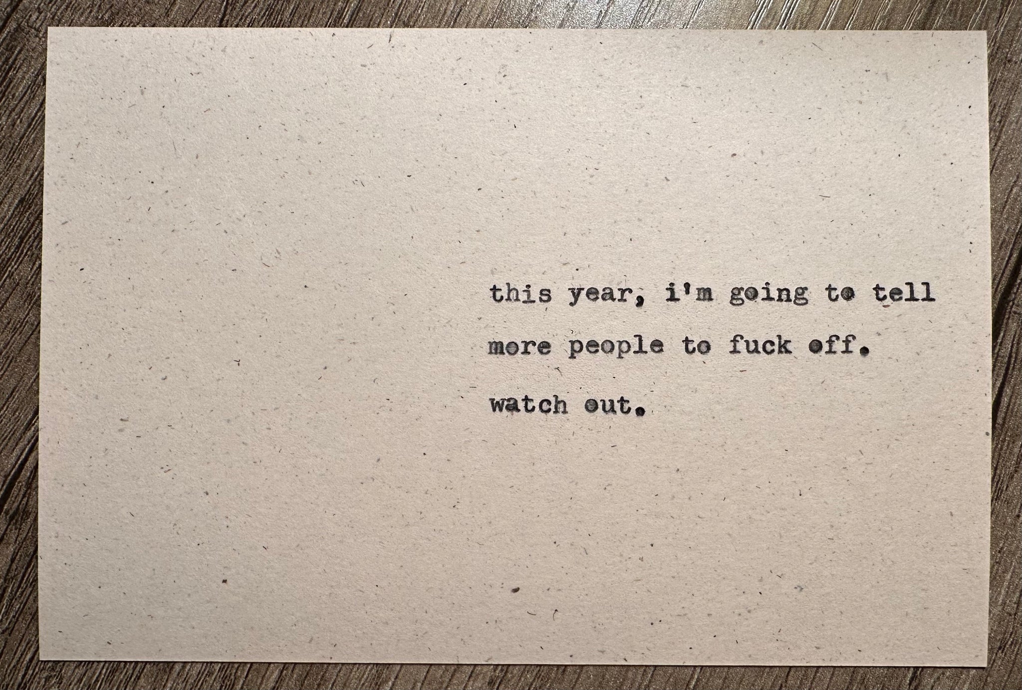 New year, new sass card