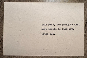 New year, new sass card