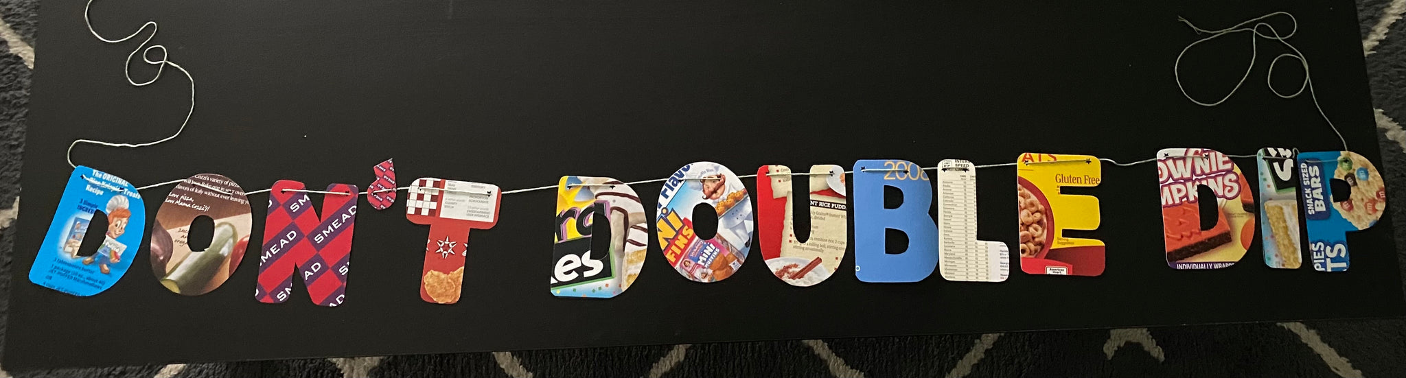 Don't double dip banner