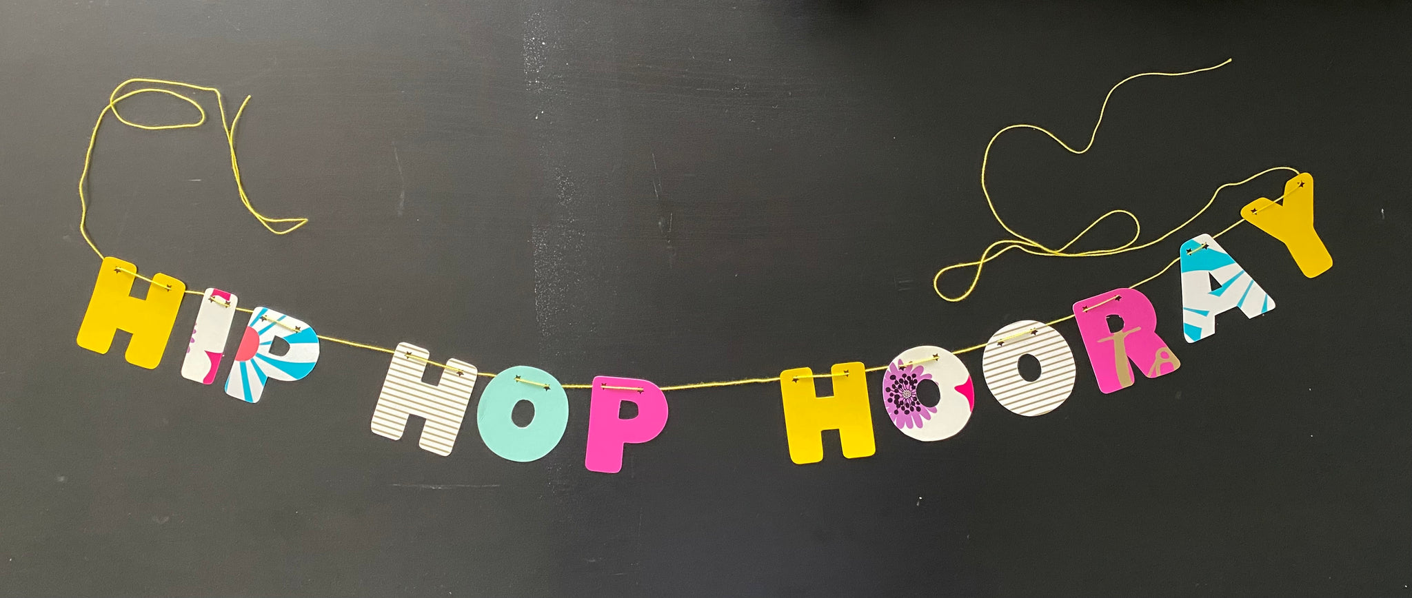 Hip hop hooray banner
